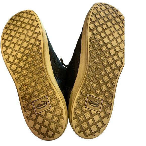 Mens Chaco Mid Davis Dark Olive Green Off White Lace Up Fashion Sneakers Size 12 - Picture 9 of 15